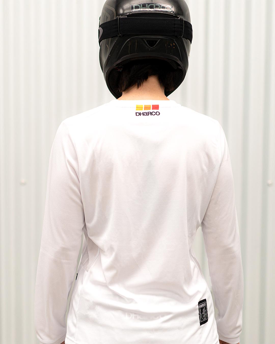 Womens Gravity Jersey | Pinkbike Team Replica White