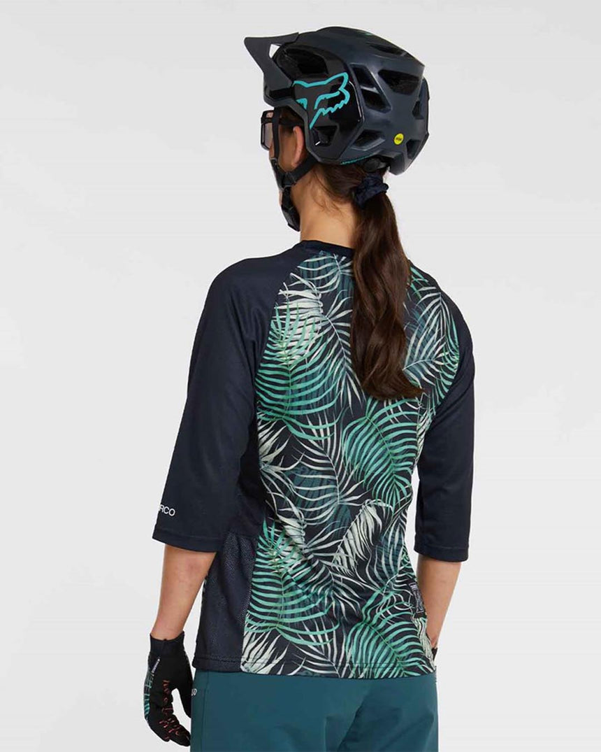 Womens 3/4 Sleeve Jersey | Burnt Brandy | 3/4 Sleeves | WOMENS TOPS | DHaRCO | Image 2 of 2