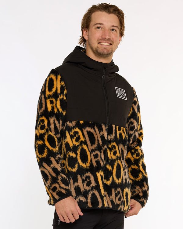 Mens Sherpa Full Zip | Golden
