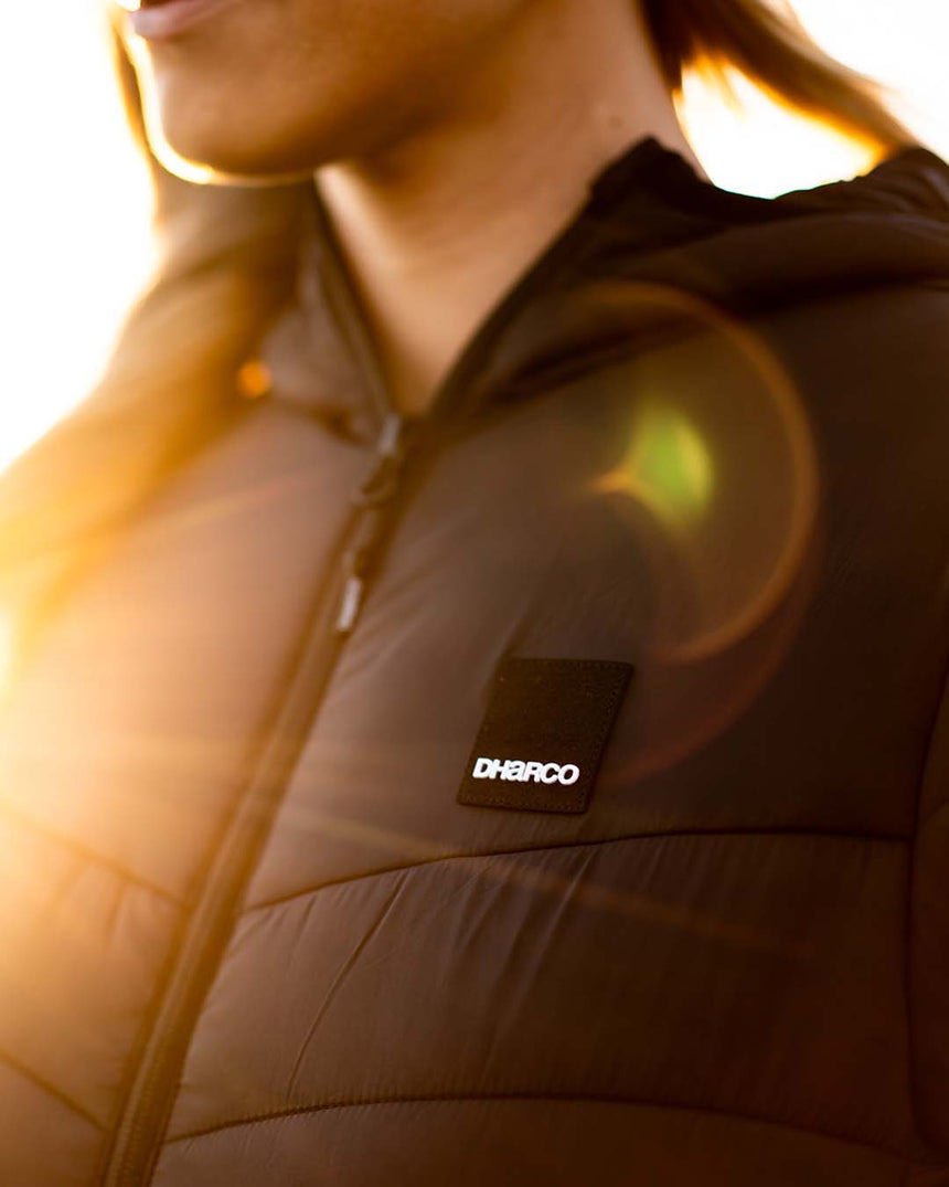 Womens Roam Puffer Jacket | Black