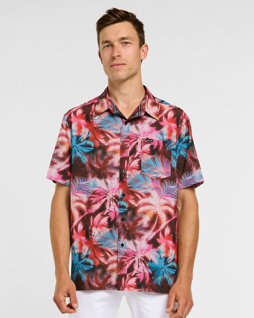 Party Shirt Tech pour homme | Nebula | Manches courtes | HAUTS POUR HOMMES | DHaRCO | Image 1 sur 8