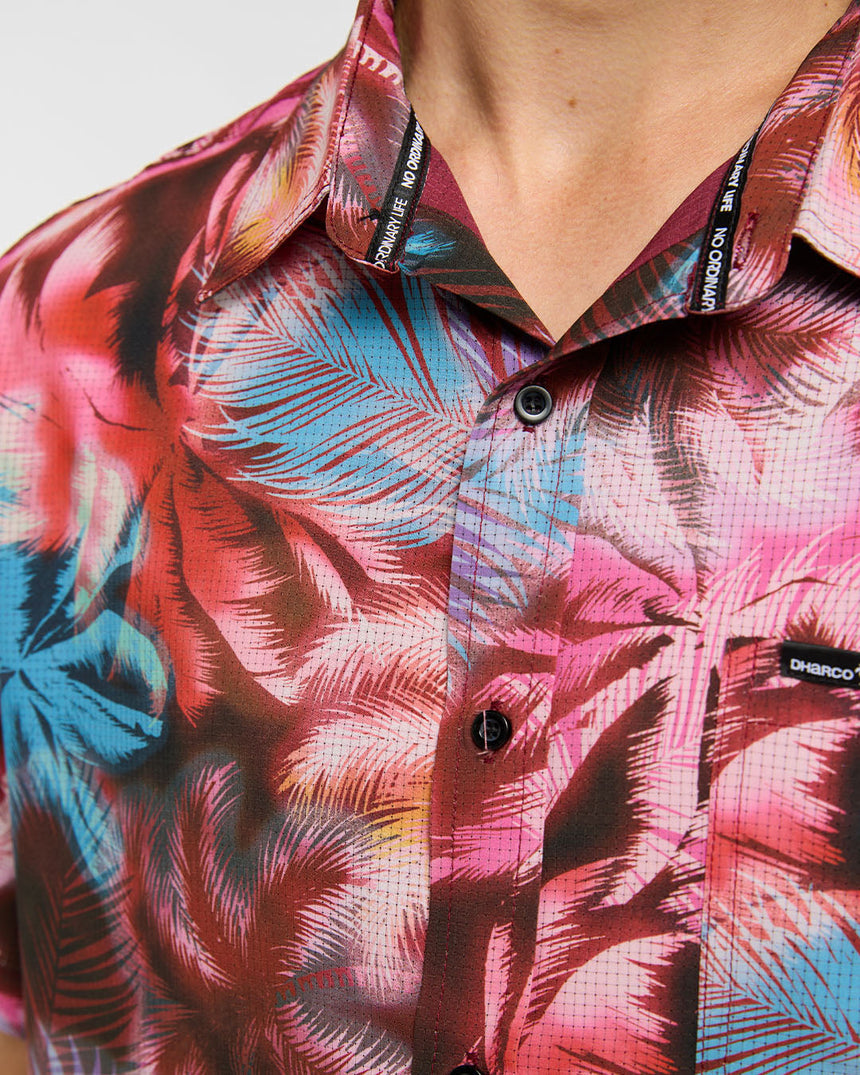 Party Shirt Tech pour homme | Nebula | Manches courtes | HAUTS POUR HOMMES | DHaRCO | Image 6 sur 8