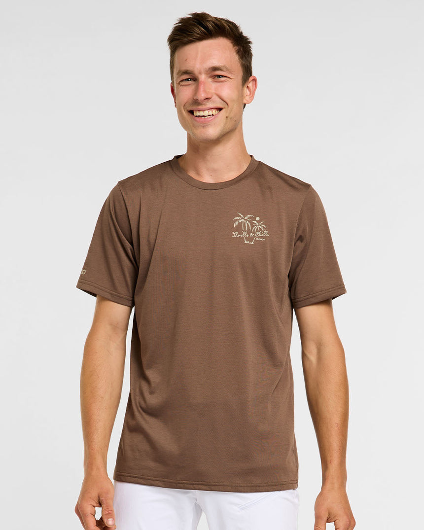 T-shirt Tech pour hommes | Husk | Manches courtes | HAUTS POUR HOMMES | DHaRCO | Image 1 sur 6