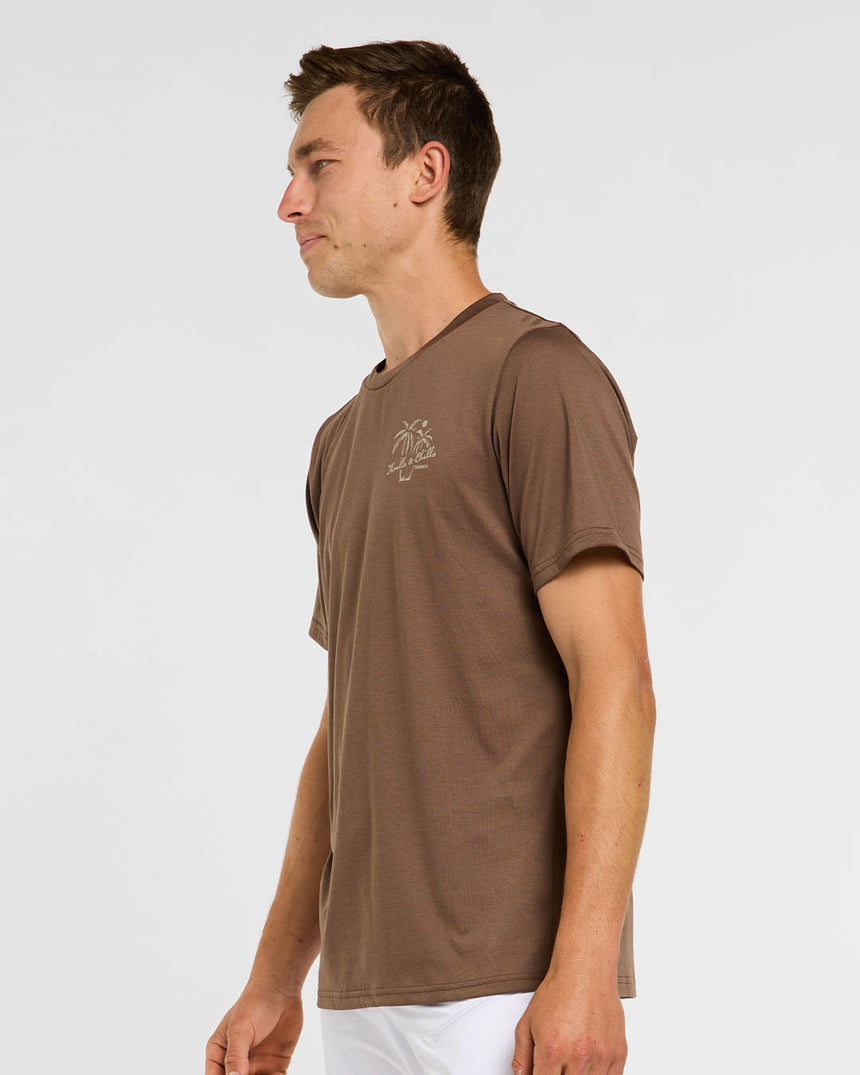 T-shirt Tech pour hommes | Husk | Manches courtes | HAUTS POUR HOMMES | DHaRCO | Image 3 sur 6