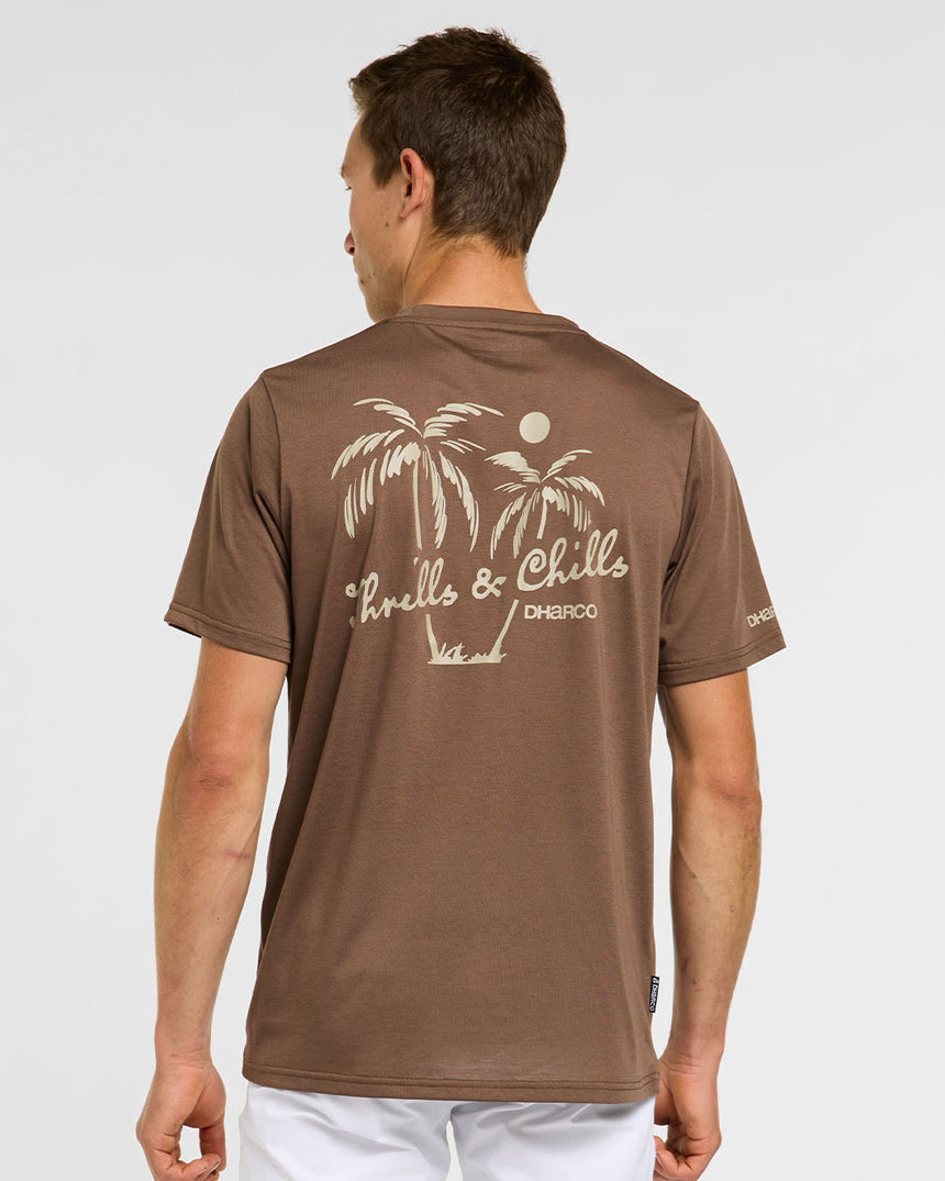 T-shirt Tech pour hommes | Husk | Manches courtes | HAUTS POUR HOMMES | DHaRCO | Image 2 sur 6