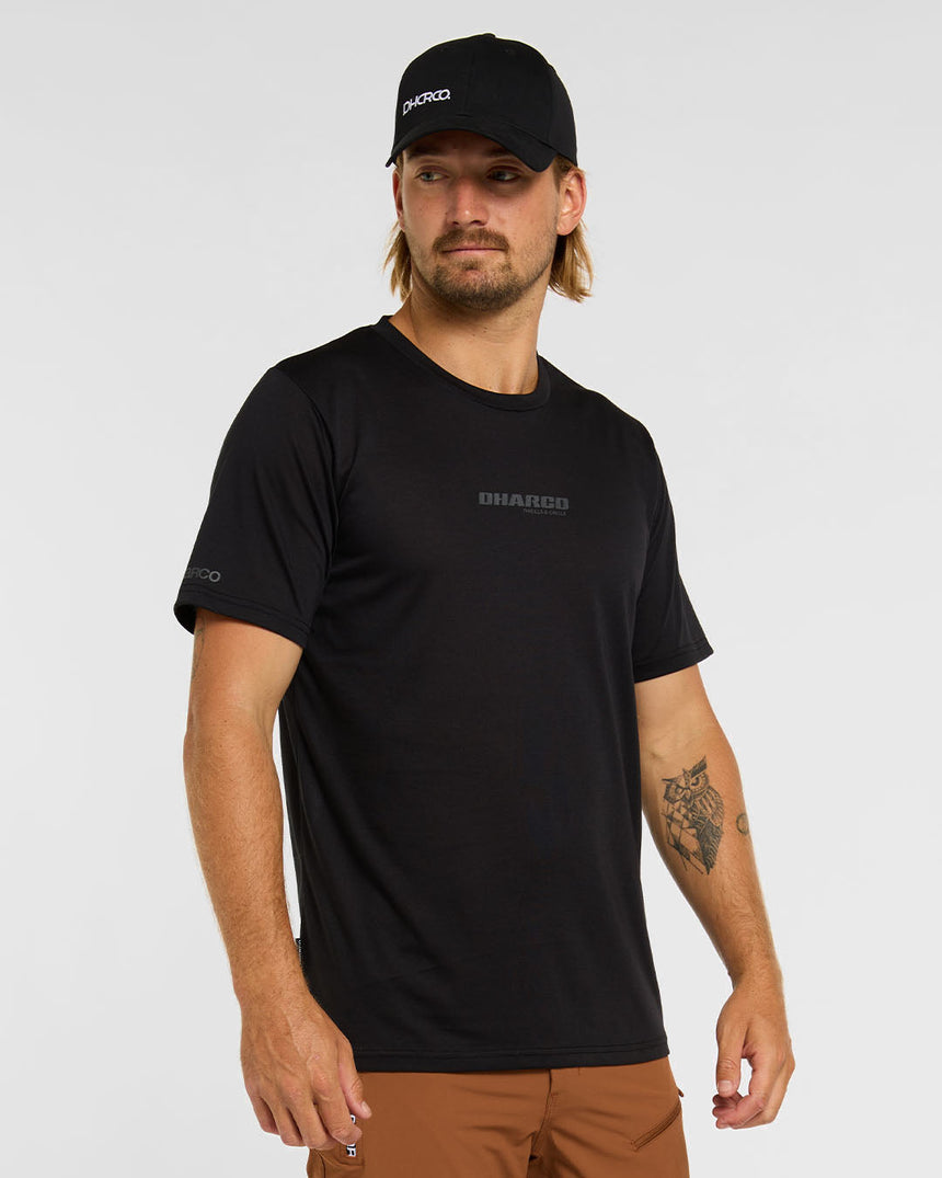 T-shirt Tech pour hommes | Empreinte | Manches courtes | HAUTS POUR HOMMES | DHaRCO | Image 3 sur 6
