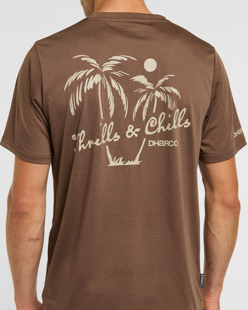 T-shirt Tech pour hommes | Husk | Manches courtes | HAUTS POUR HOMMES | DHaRCO | Image 5 sur 6