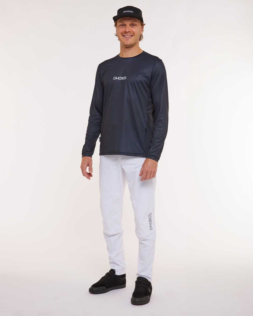 Pantalon de gravité pour homme | Blanc Pantalon de gravité | BAS POUR HOMME | DHaRCO | Image 4 sur 6