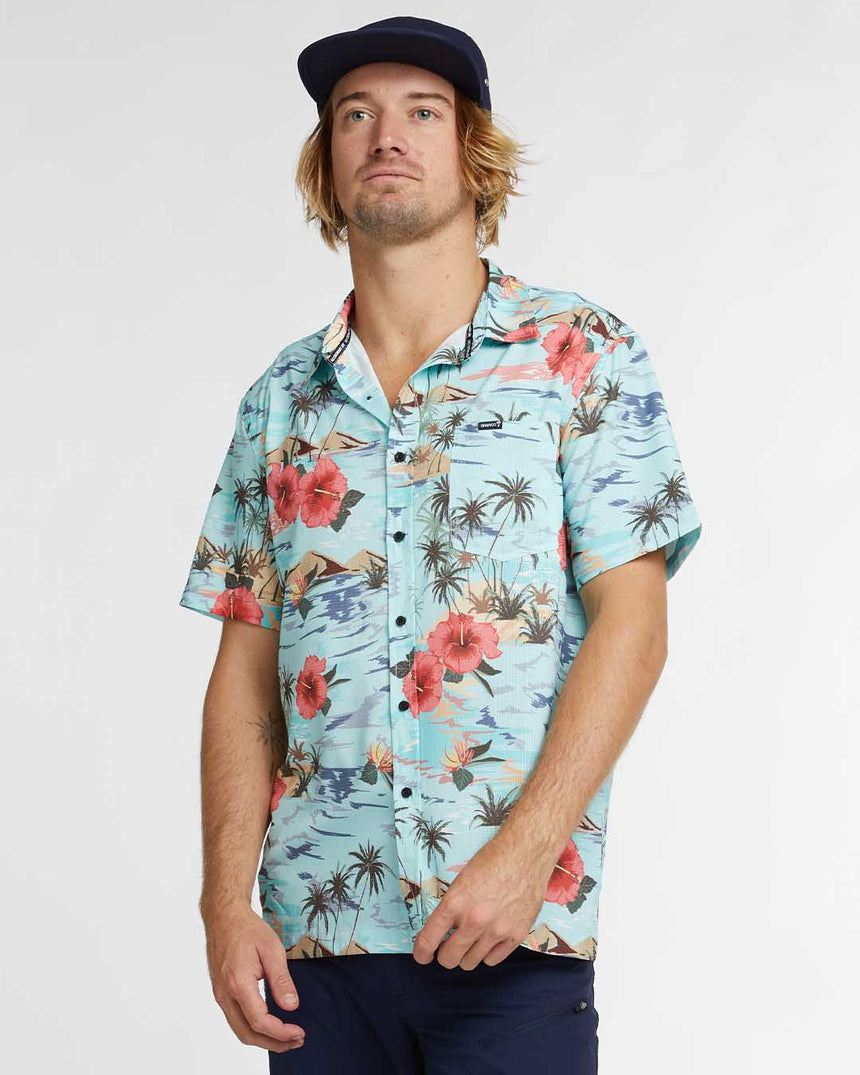 Mens Tech Party Shirt | Wilko | Short Sleeves | MENS TOPS | DHaRCO | Image 2 of 6