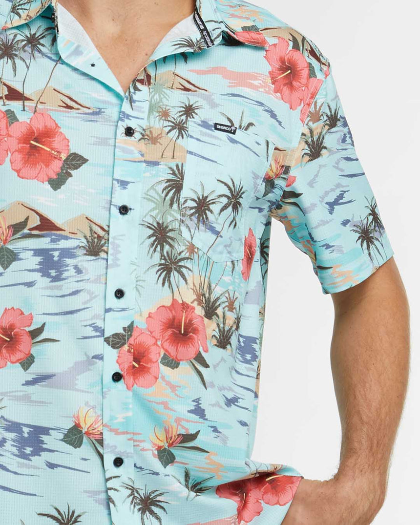 Mens Tech Party Shirt | Wilko | Short Sleeves | MENS TOPS | DHaRCO | Image 5 of 6