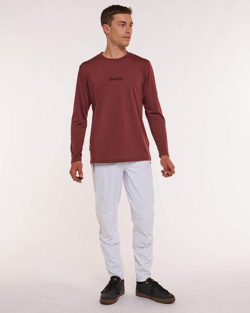Mens Long Sleeve Tech Tee | Graze