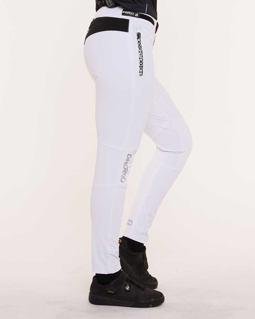 Pantalon de gravité pour femmes | Blanc Pants de gravité | BAS POUR FEMME | DHaRCO | Image 3 sur 6