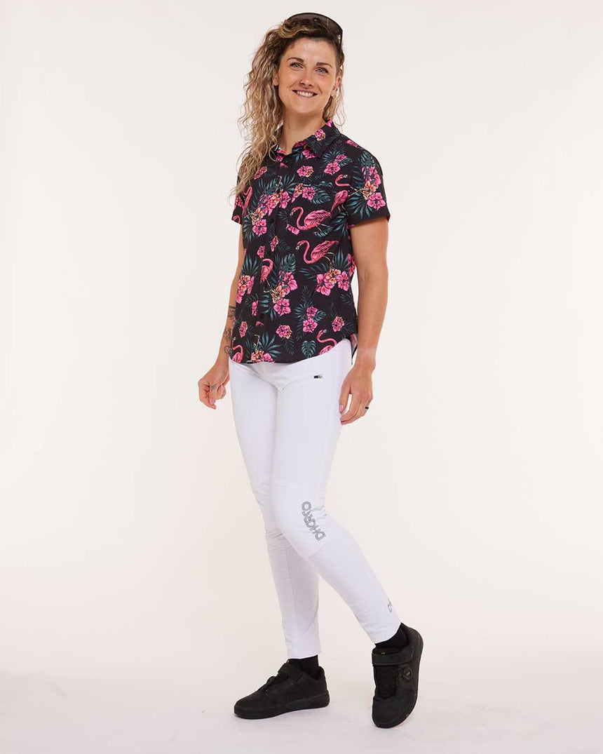 Womens Tech Party Shirt | Parker | Short Sleeves | WOMENS TOPS | DHaRCO | Image 4 of 8
