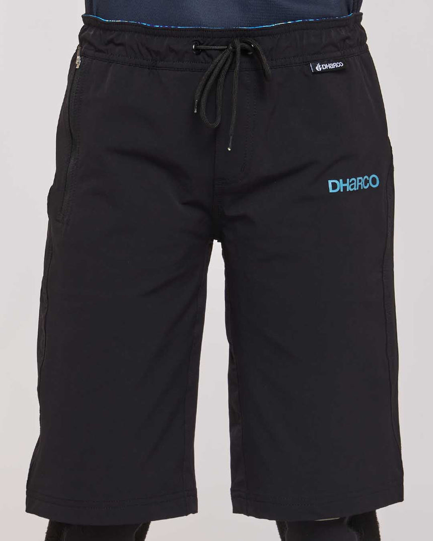 Short Gravity pour junior | Noir Courte gravité | BAS POUR ENFANTS | DHaRCO | Image 1 sur 6