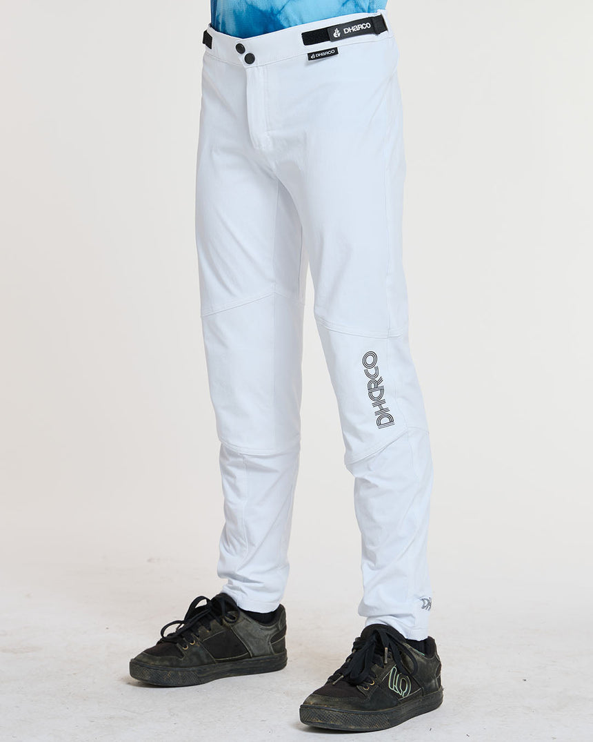 Youth Gravity Pants | White | Gravity Pants | YOUTH BOTTOMS | DHaRCO | Image 3 of 6