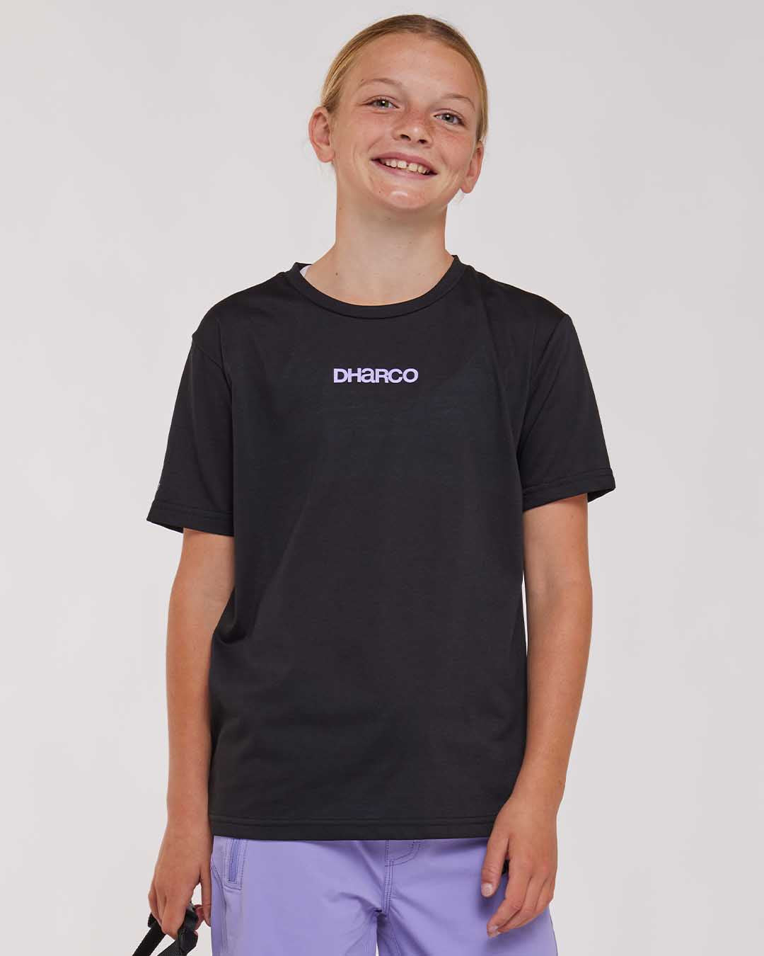 Youth Short Sleeve Tech Tee | Stealth