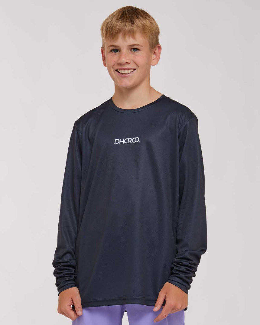 Youth Gravity Jersey | Stealth | Long Sleeves | YOUTH TOPS | DHaRCO | Image 1 of 6