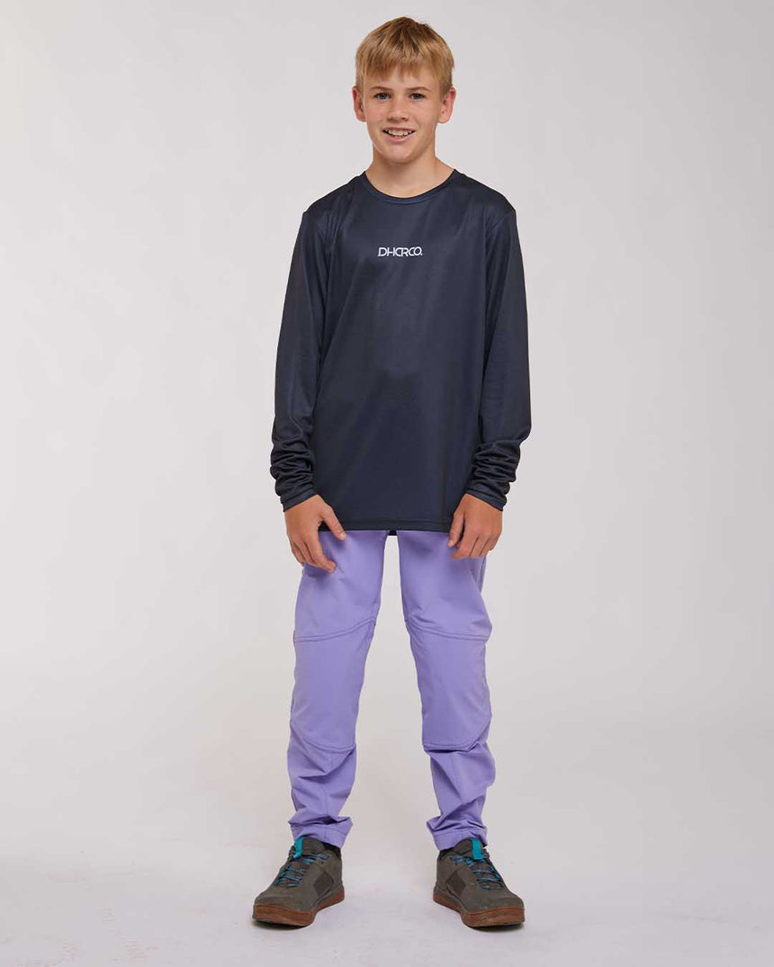 Youth Gravity Jersey | Stealth | Long Sleeves | YOUTH TOPS | DHaRCO | Image 5 of 6