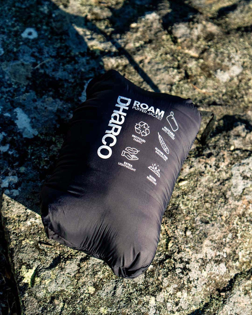 Mens Roam Puffer Jacket | Black