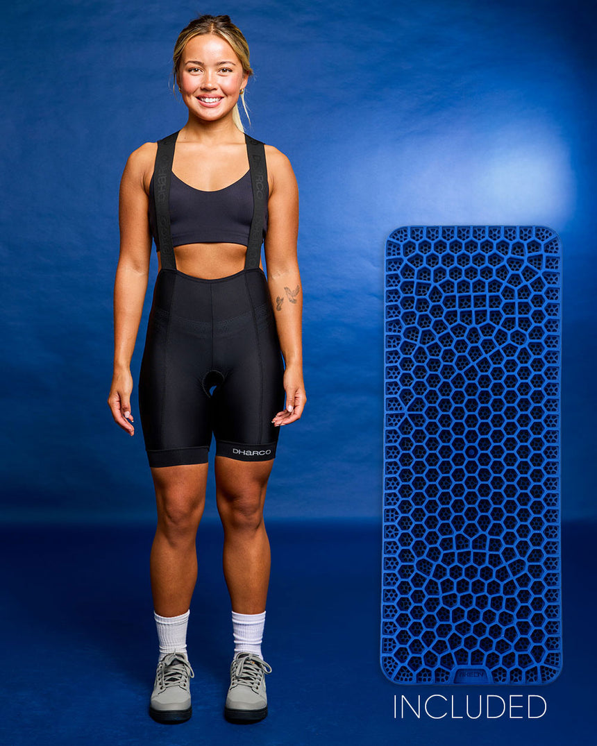 Womens Enduro Bib Kit | Including RHEON Central Back Protector | WOMENS PROTECTION | DHaRCO | Image 1 of 8