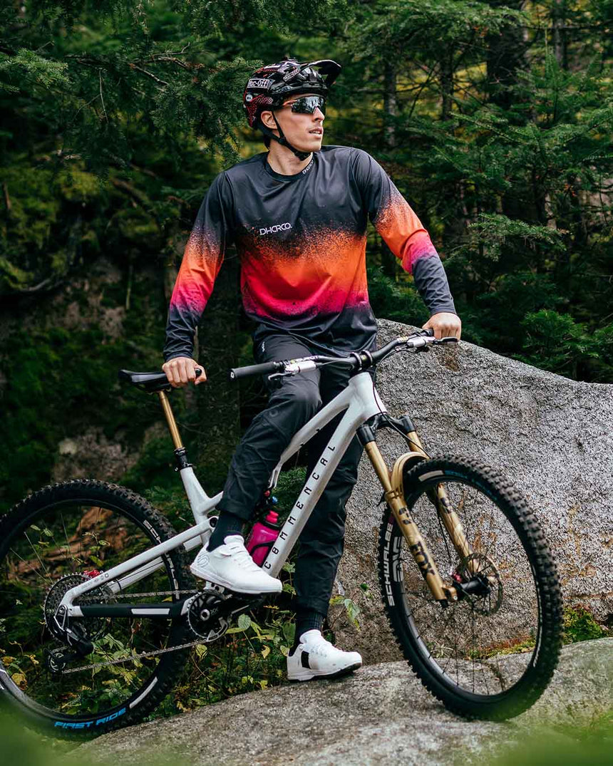 Mens Race Jersey | Black Snake