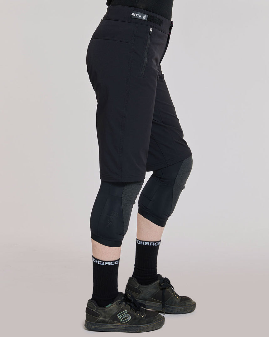 Courte gravité pour femme | Noir Courte gravité | BAS POUR FEMME | DHaRCO | Image 4 sur 6