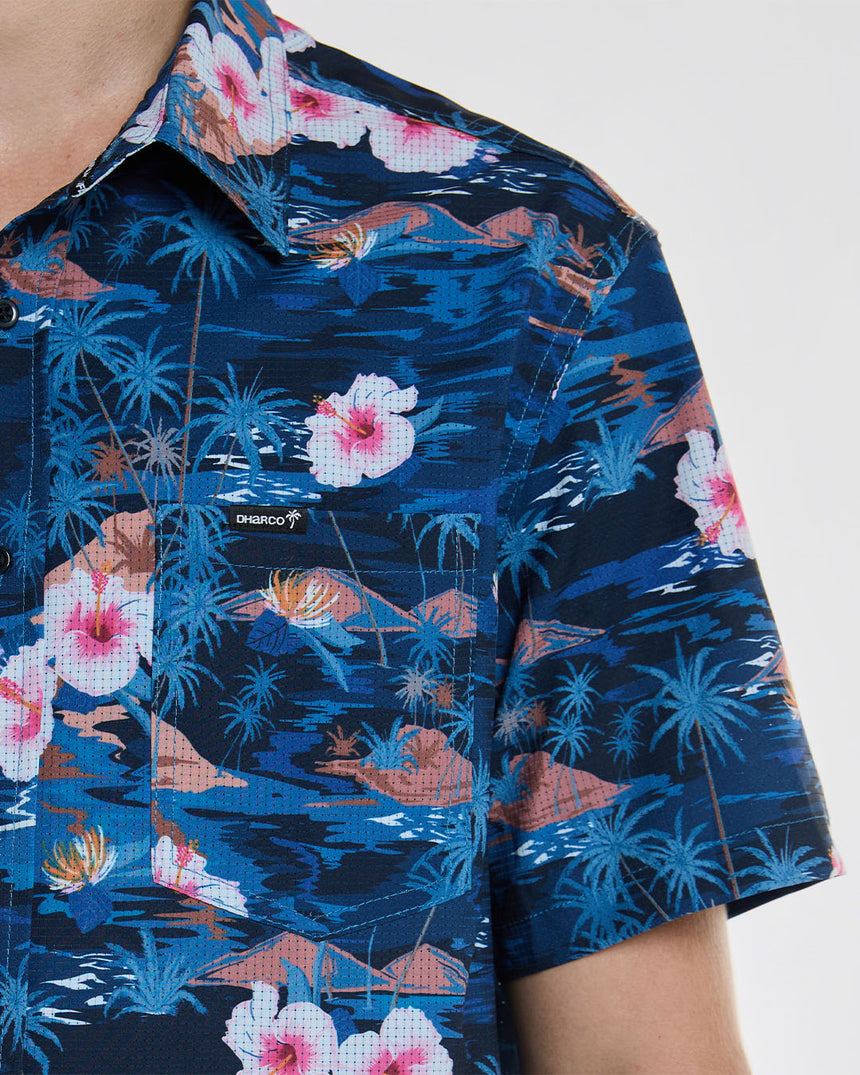 Mens Tech Party Shirt | Oasis