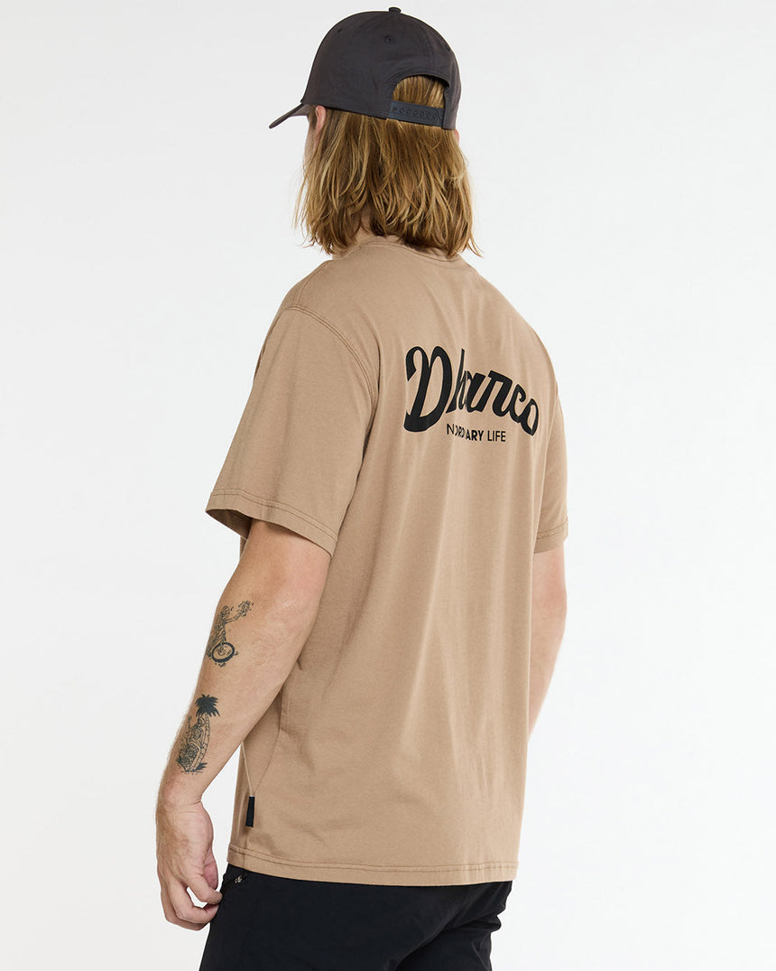 Tee en coton pour homme | Poussière | Manches courtes | HAUTS POUR HOMMES | DHaRCO | Image 2 sur 6