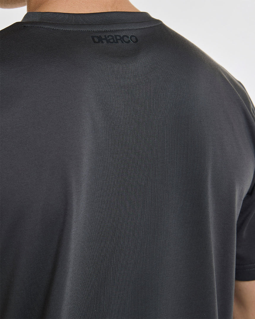 Mens Short Sleeve Tech Tee | Charcoal