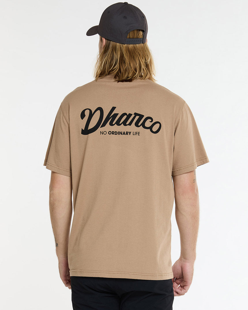 Tee en coton pour homme | Poussière | Manches courtes | HAUTS POUR HOMMES | DHaRCO | Image 3 sur 6