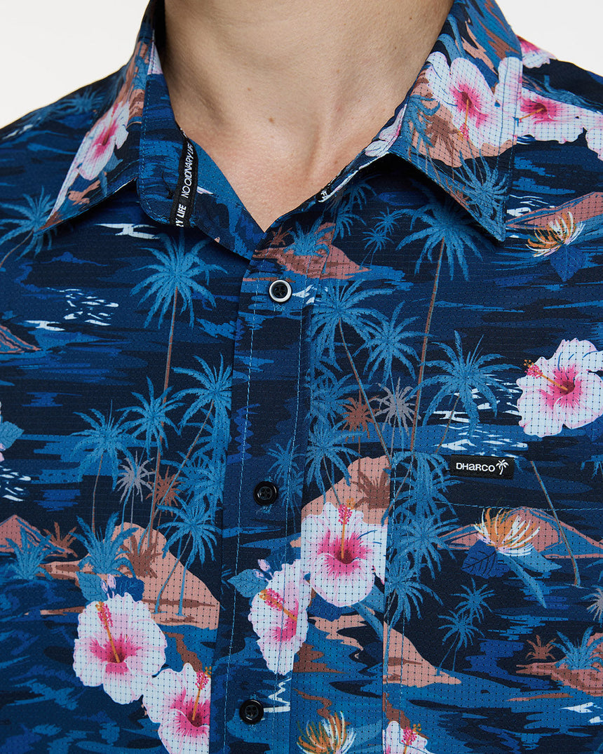 Party Shirt Tech pour homme | Oasis | Manches courtes | HAUTS POUR HOMMES | DHaRCO | Image 5 sur 6
