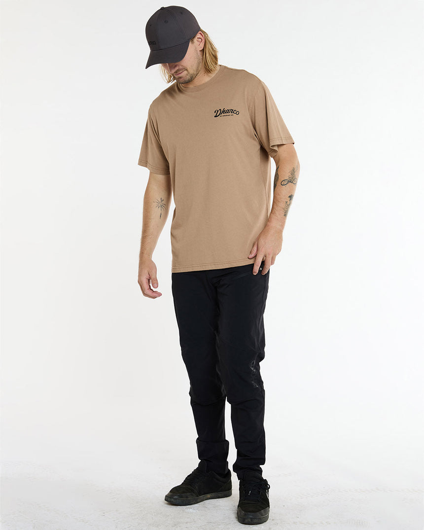 Tee en coton pour homme | Poussière | Manches courtes | HAUTS POUR HOMMES | DHaRCO | Image 4 sur 6