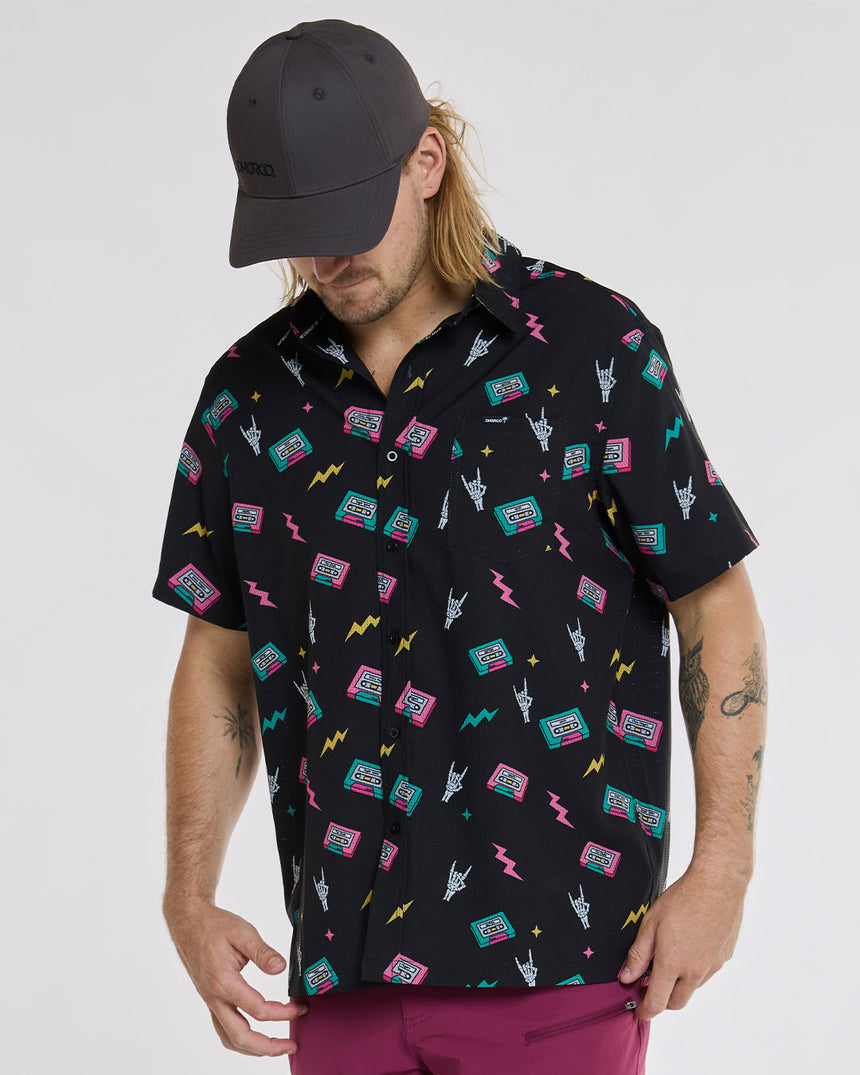 Mens Tech Party Shirt | Mix Tape