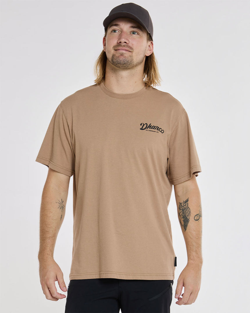 Tee en coton pour homme | Poussière | Manches courtes | HAUTS POUR HOMMES | DHaRCO | Image 1 sur 6