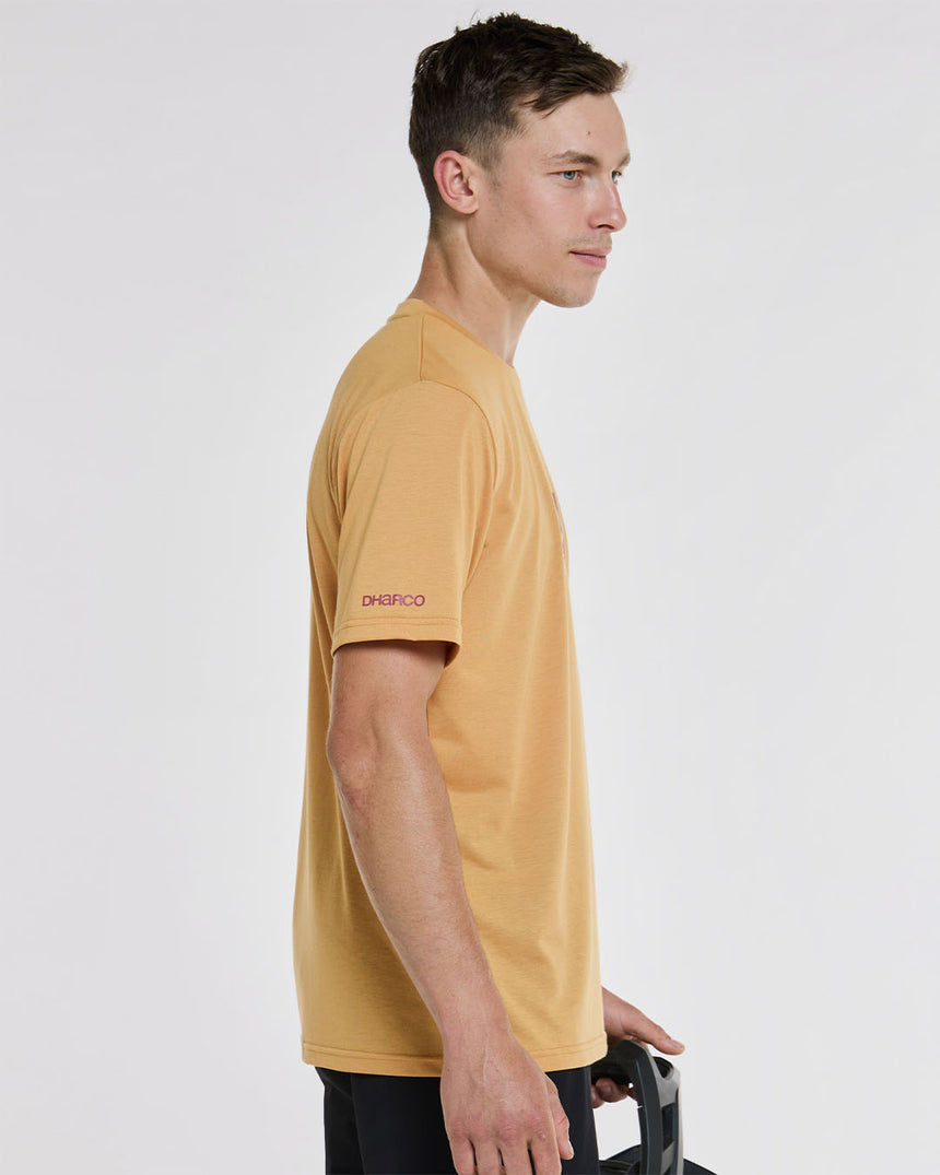 Mens Short Sleeve Tech Tee | Golden