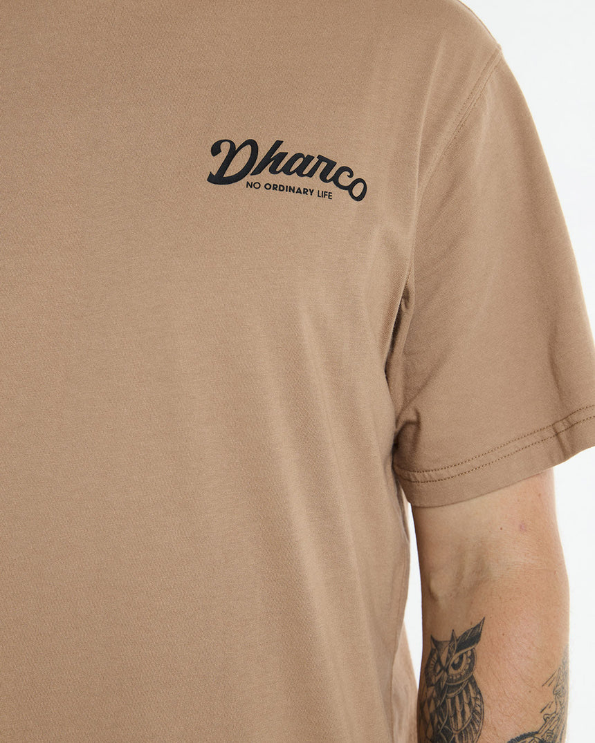 Tee en coton pour homme | Poussière | Manches courtes | HAUTS POUR HOMMES | DHaRCO | Image 6 sur 6