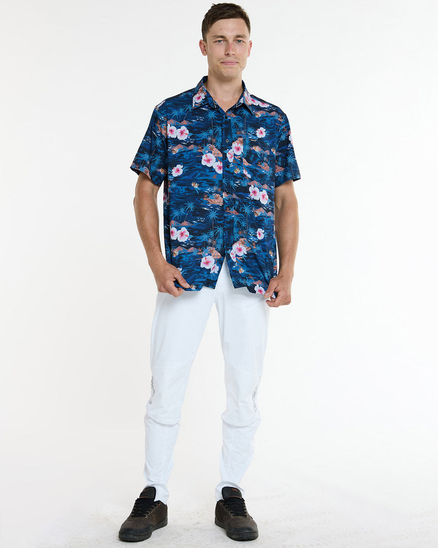Party Shirt Tech pour homme | Oasis | Manches courtes | HAUTS POUR HOMMES | DHaRCO | Image 4 sur 6