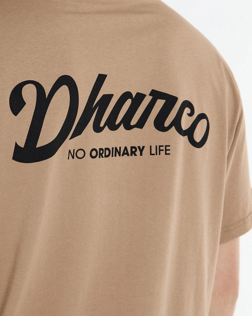 Tee en coton pour homme | Poussière | Manches courtes | HAUTS POUR HOMMES | DHaRCO | Image 5 sur 6