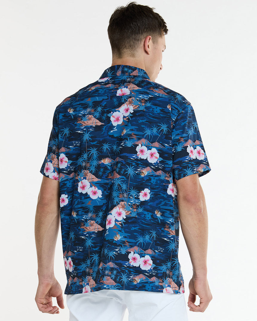 Party Shirt Tech pour homme | Oasis | Manches courtes | HAUTS POUR HOMMES | DHaRCO | Image 3 sur 6