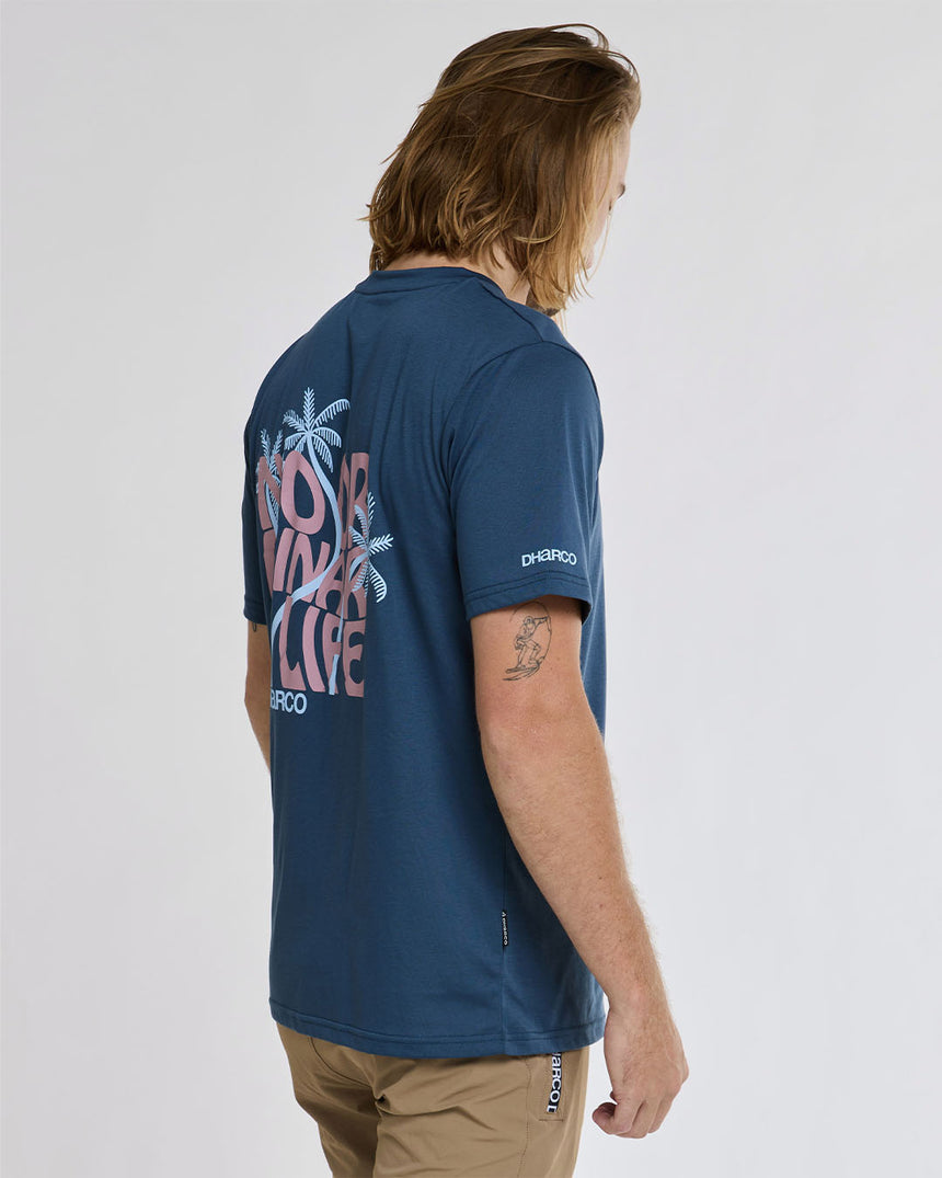 Mens Short Sleeve Tech Tee | Maverick