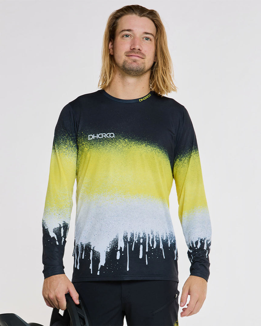 Maillot Race pour homme | Pluie acide | Manches longues | HAUTS POUR HOMMES | DHaRCO | Image 1 sur 6