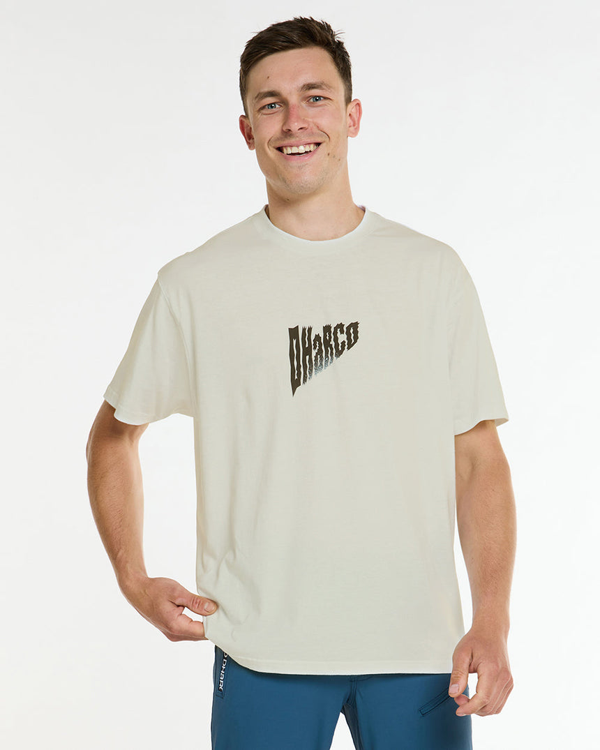 Tee en coton pour homme | Blanc | Manches courtes | HAUTS POUR HOMMES | DHaRCO | Image 1 sur 6