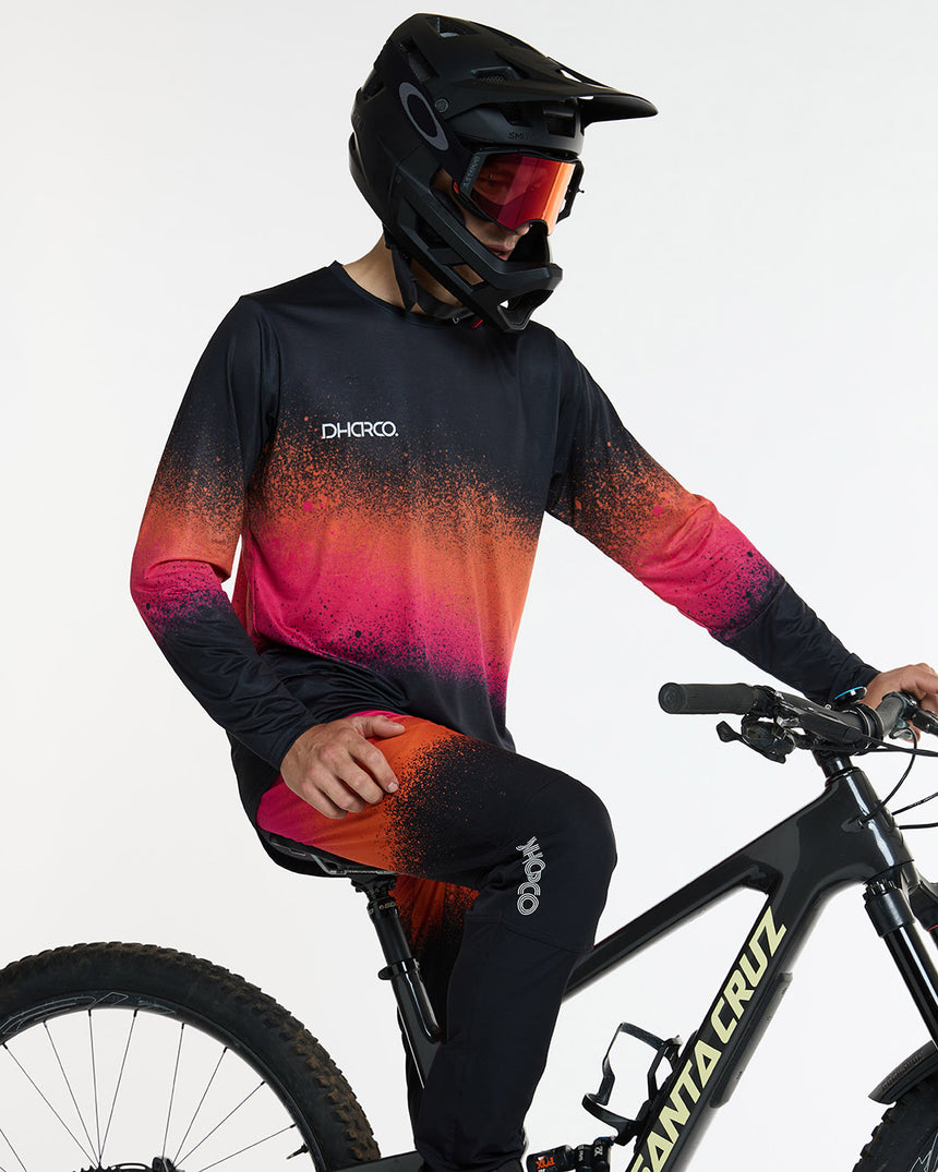 Mens Race Jersey | Black Snake