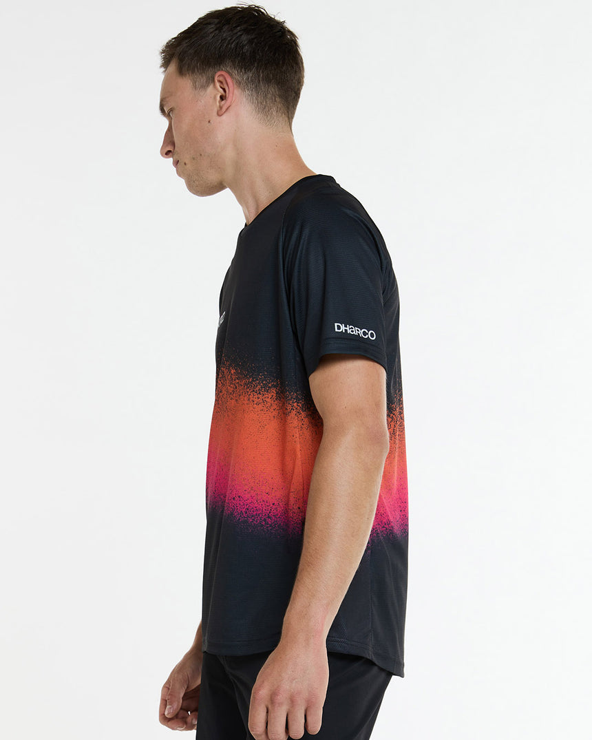 Mens Short Sleeve Jersey | Black Snake