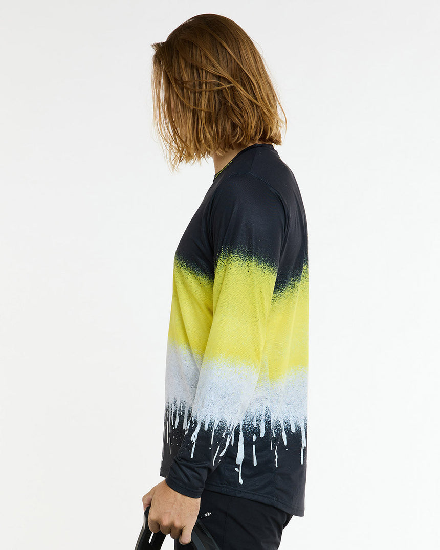 Maillot Race pour homme | Pluie acide | Manches longues | HAUTS POUR HOMMES | DHaRCO | Image 2 sur 6