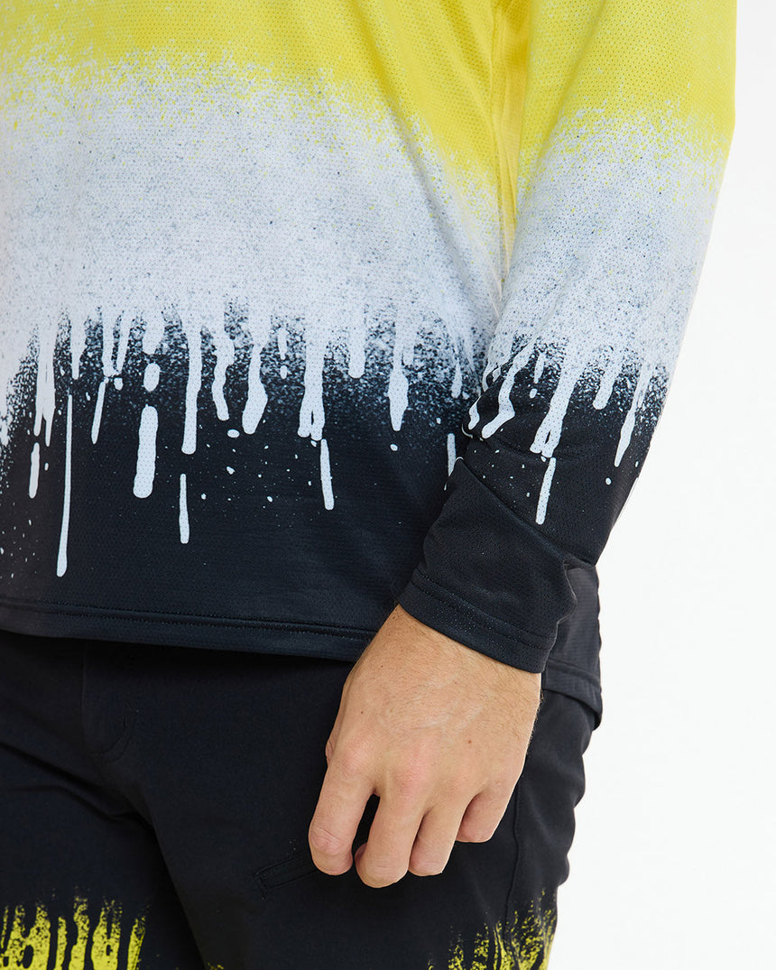 Maillot Race pour homme | Pluie acide | Manches longues | HAUTS POUR HOMMES | DHaRCO | Image 4 sur 6
