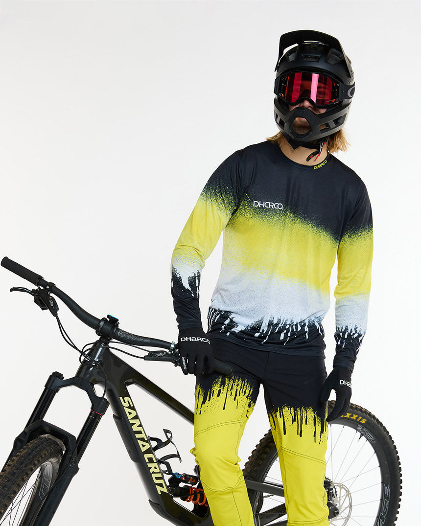 Maillot Race pour homme | Pluie acide | Manches longues | HAUTS POUR HOMMES | DHaRCO | Image 6 sur 6
