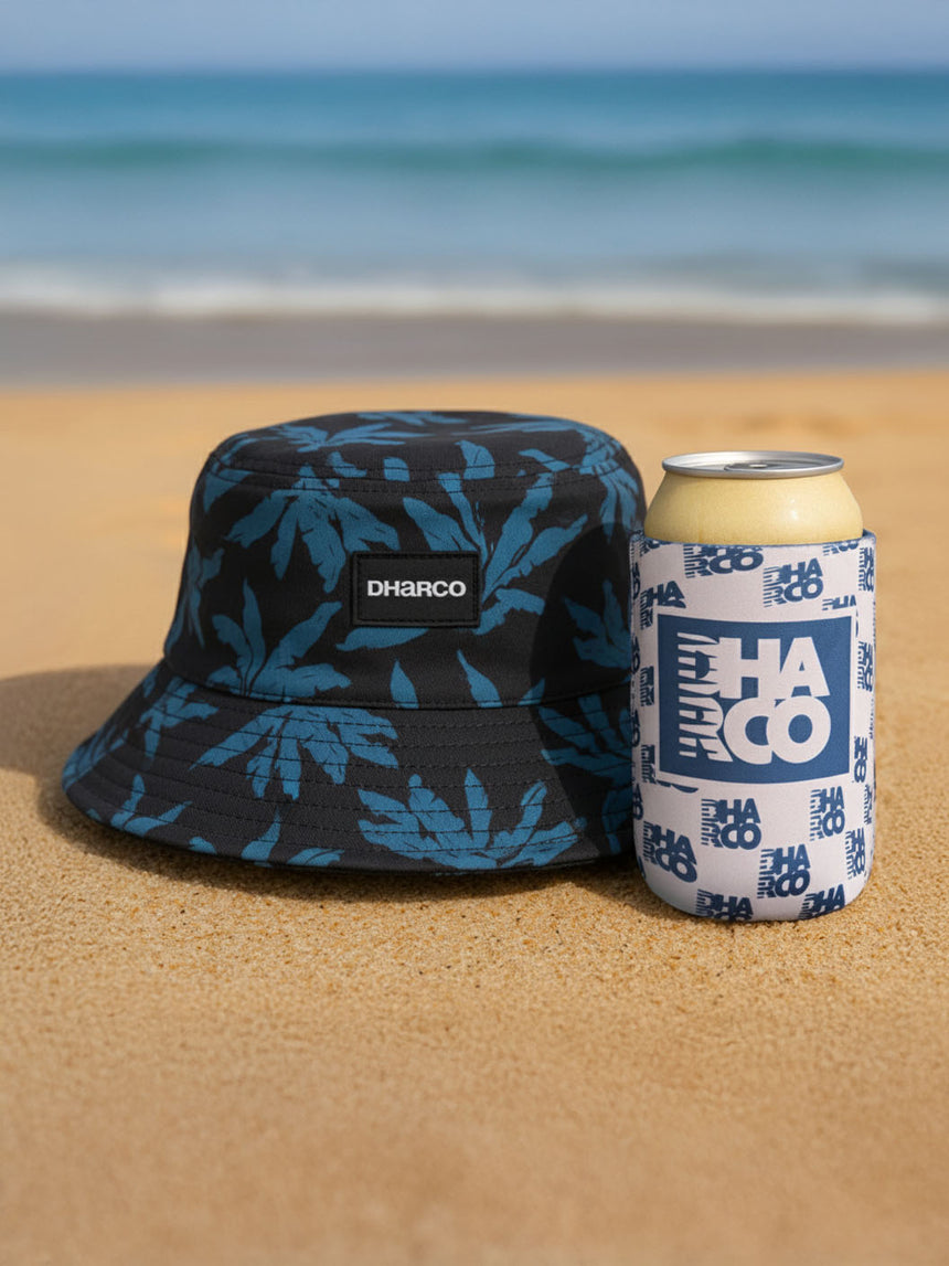 Bucket Hat and Drink Cooler