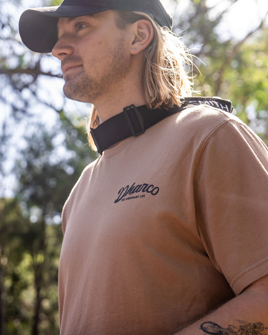 Mens Cotton Tee | Dust