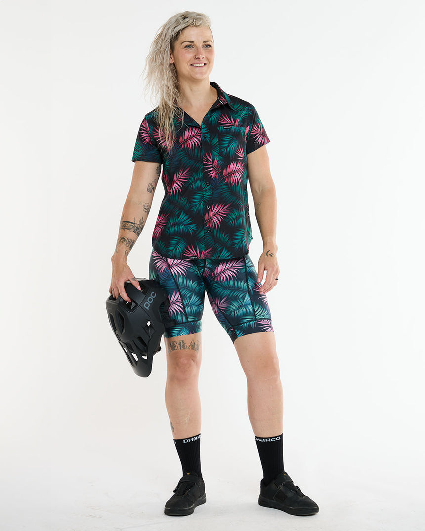 Womens Padded Party Pants | Dark Fern